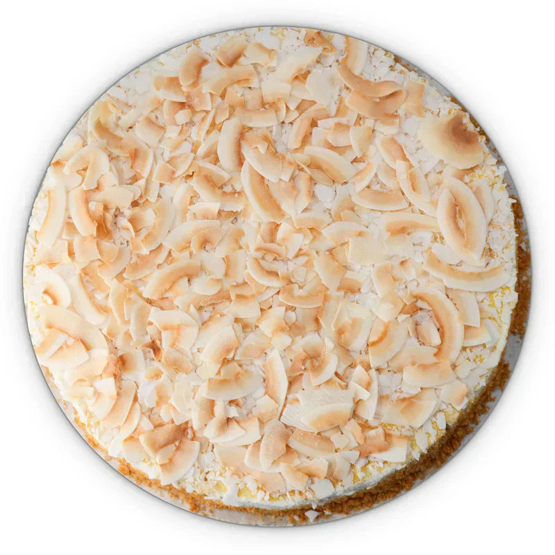 Andy Anand Chocolatier Gluten Free & Dairy Free Coconut  Lemon Cake - Luxurious 9 Inch 2.9 lbs Gourmet Gift, Handcrafted with Fresh Natural Ingredients, No Preservatives, Ideal for Celebrations and Birthdays