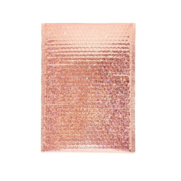 Champagne Metallic Bubble Mailers Size 5x9 Padded Shipping Bags