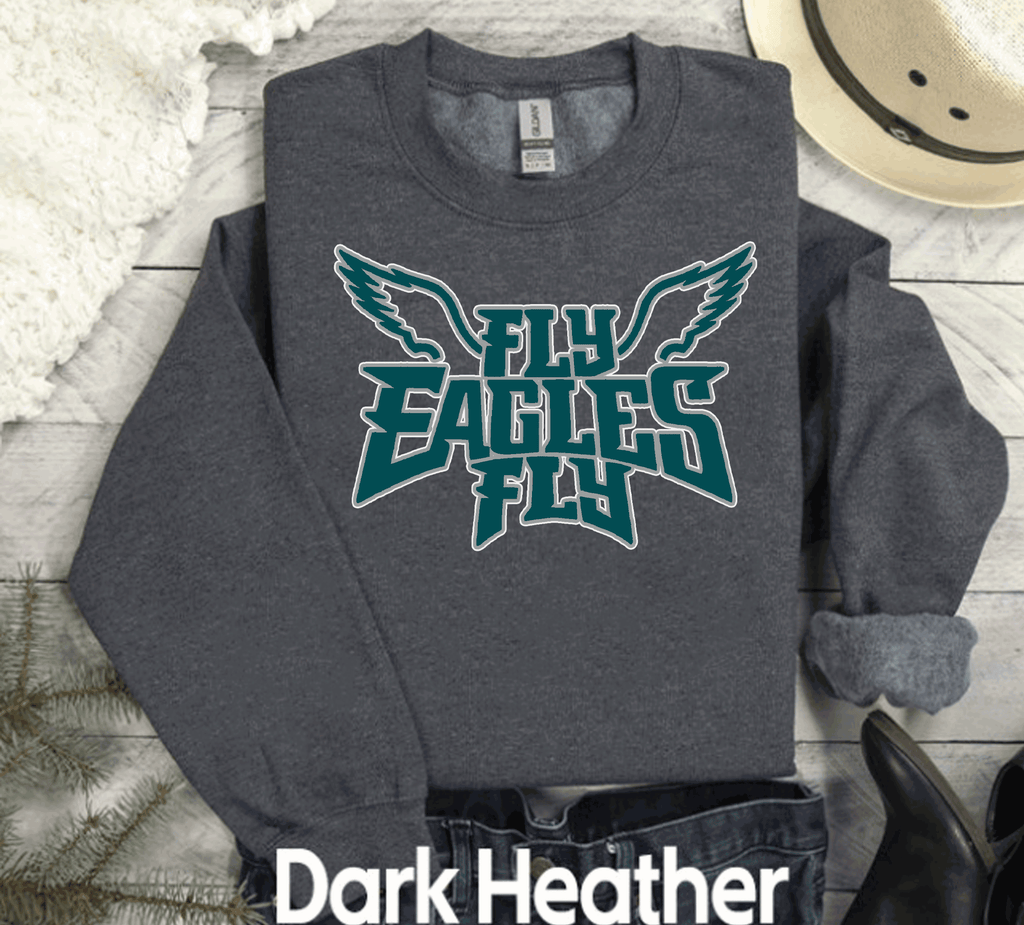 EAGLES Fly Birds Fly Bling Philadelphia Football Sweatshirt, Philly T-shirt, Trending Eagles Fan Shirts, Football Crewneck, Eagles Hoodie, Superbowl GIfts