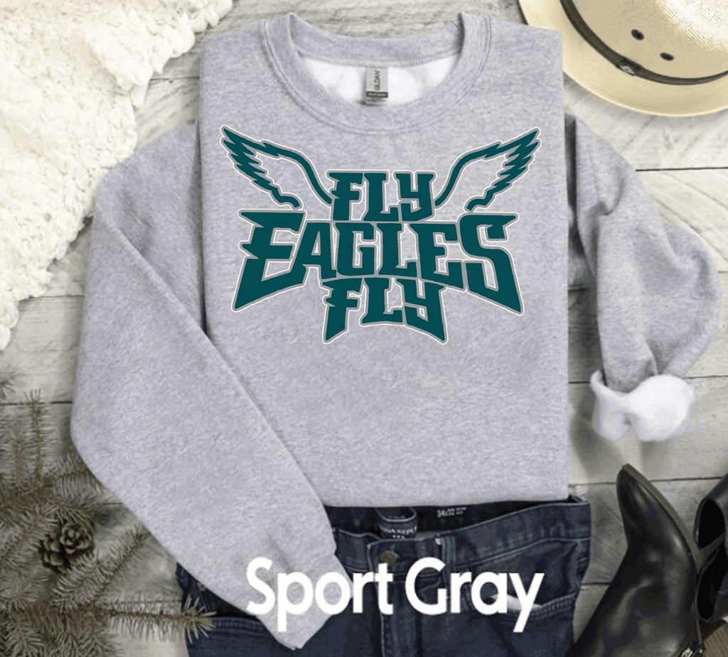 EAGLES Fly Birds Fly Bling Philadelphia Football Sweatshirt, Philly T-shirt, Trending Eagles Fan Shirts, Football Crewneck, Eagles Hoodie, Superbowl GIfts