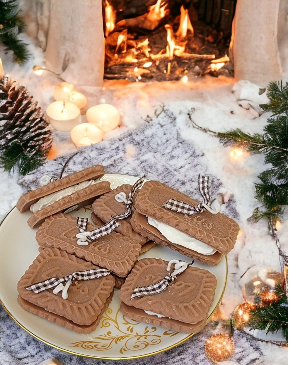 Gingerbread Cookie Candle Set (4pc.)