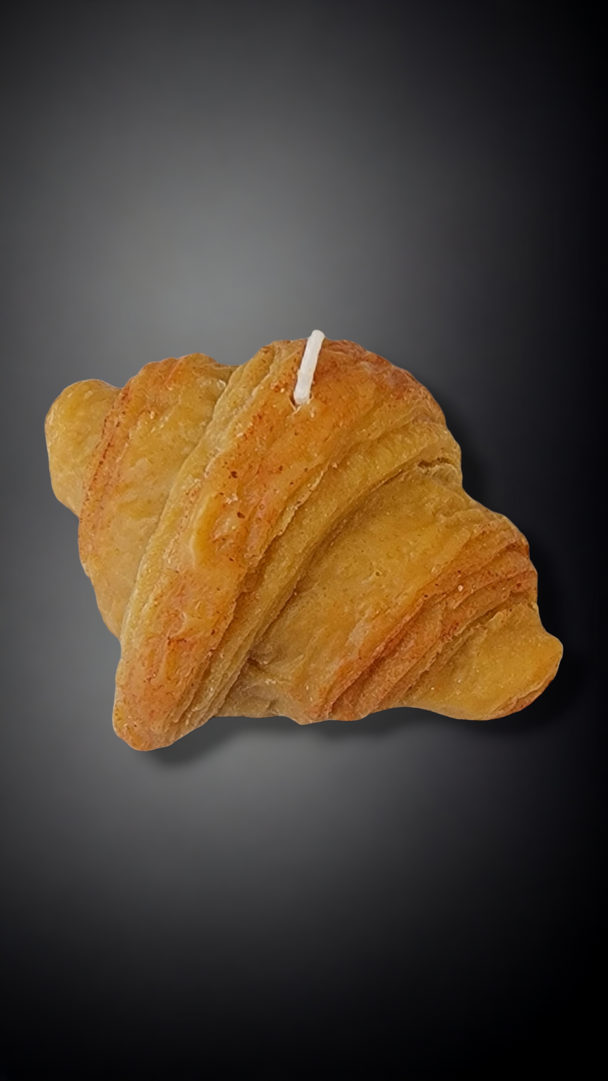 Golden Butter Croissant Candle (Sold Separately)