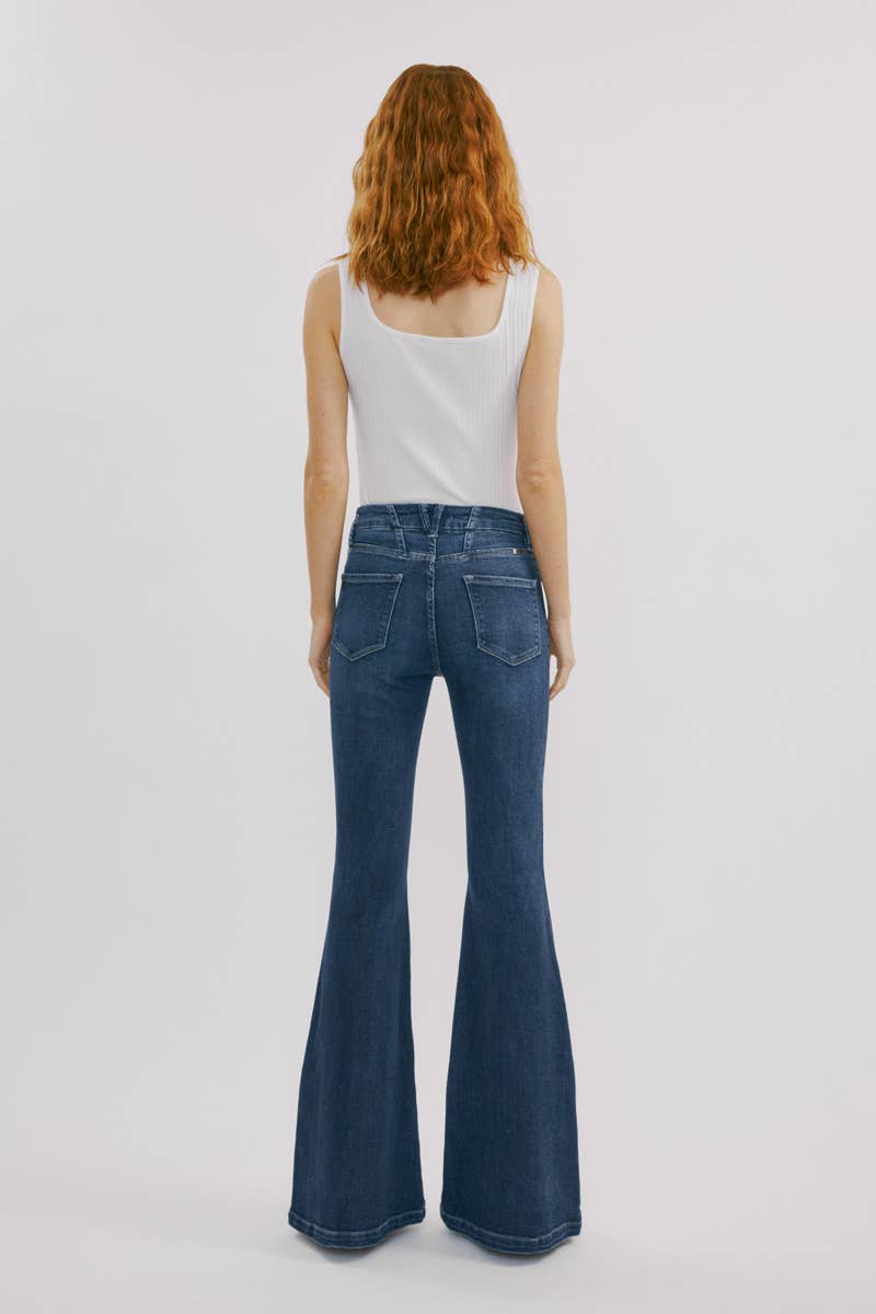 Kan Can High Rise Super Flare - Sizes 9 remaining