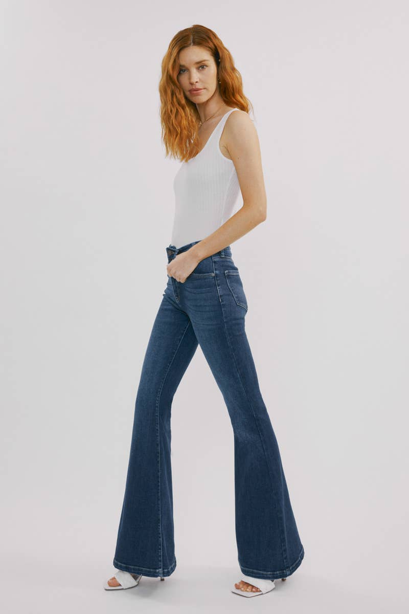 Kan Can High Rise Super Flare - Sizes 9 remaining
