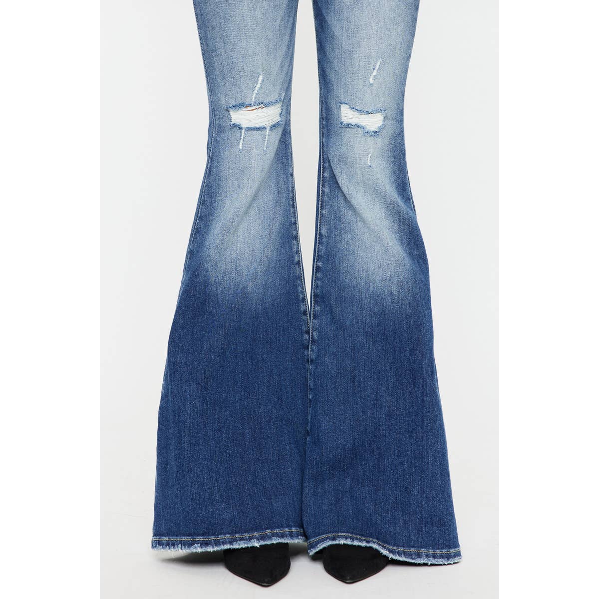 Kan Can High Rise Super Flare Jeans - Size 7 available