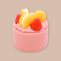 Macaron Cake Candle