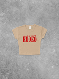 Underground Original Design: This is my First Rodeo, Western Micro-Ribbed Baby Tee