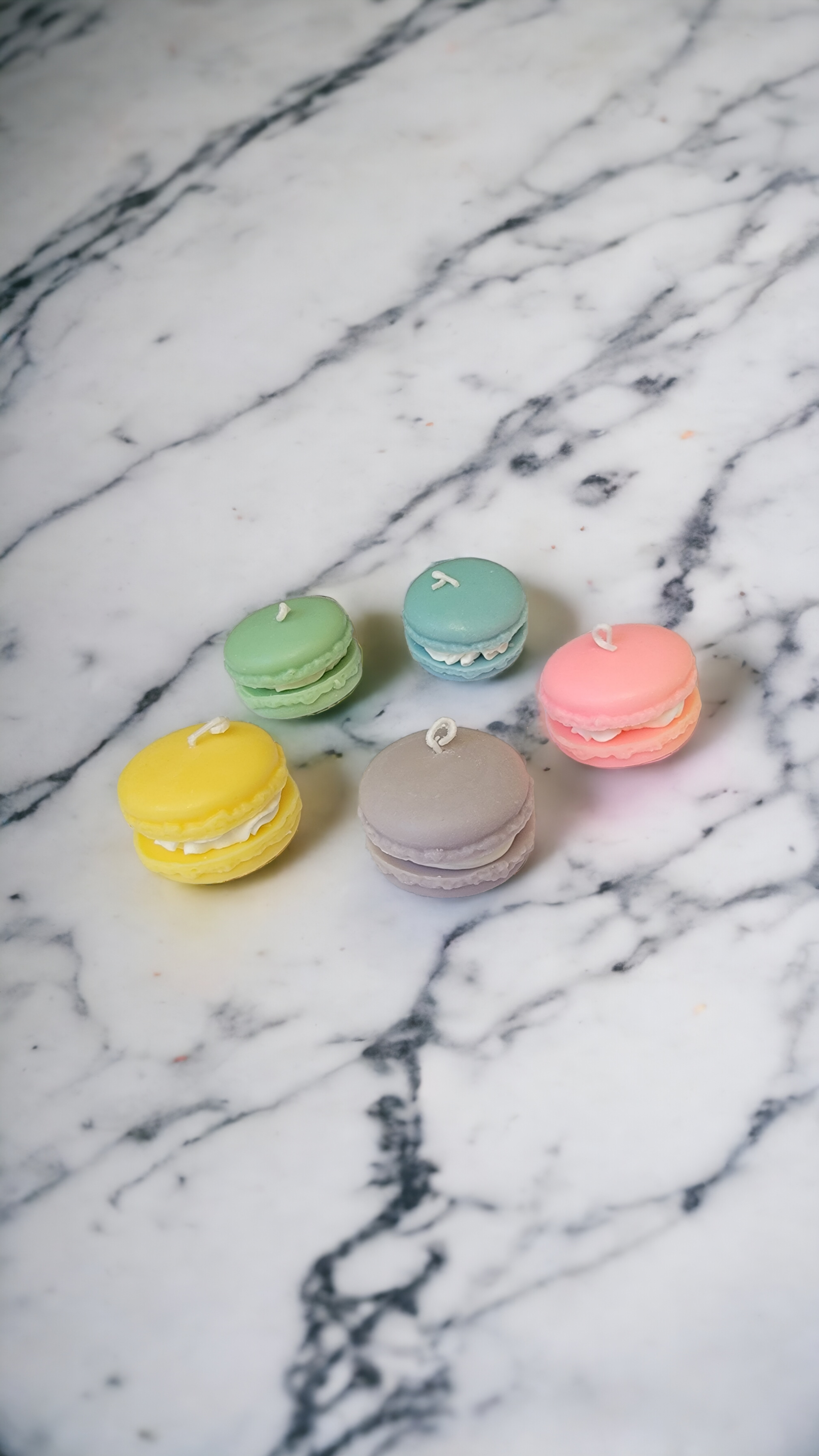 Patisserie Macaron Candle Collection (5pc)