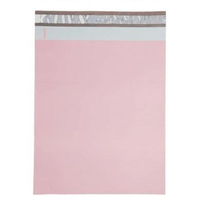 Pink Light Pastel Poly Mailers Size 14.5x19 Colorful Shipping Bags