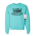 Ranch Life: Where Vacations Go To Die - Adult Unisex Western Sweatshirt
