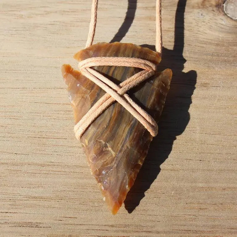 Authentic Functional Arrowhead
Hand Knapped