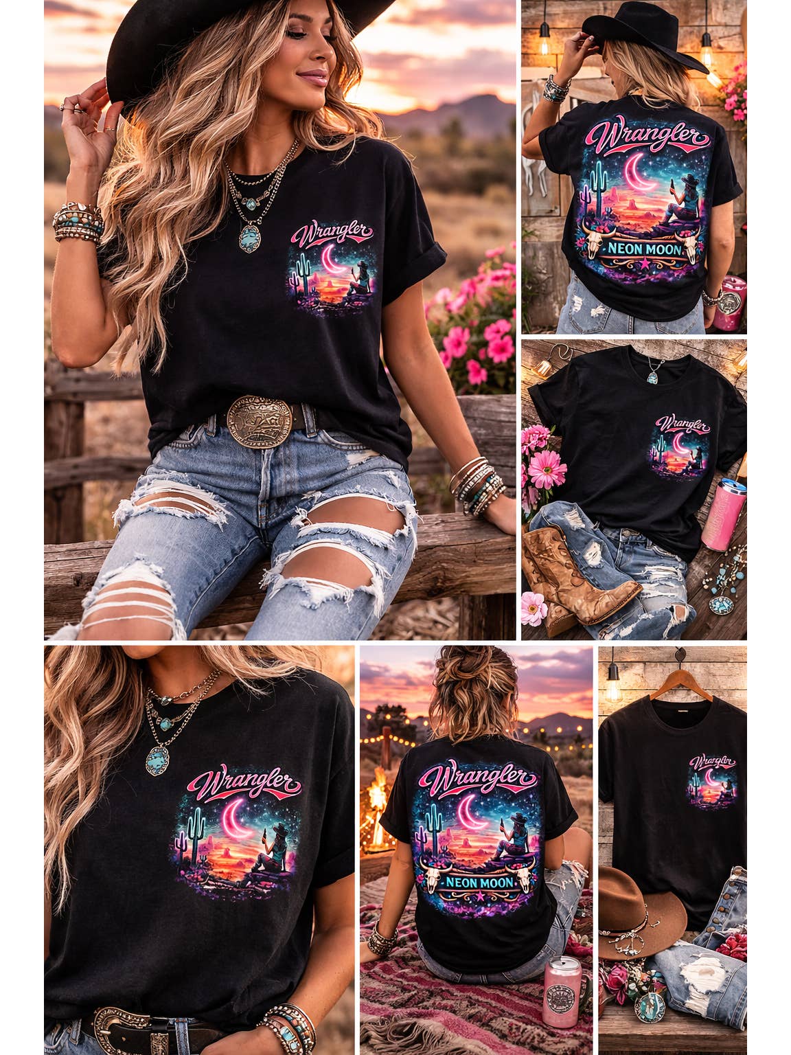 Neon Moon Exclusive Western Graphic Sweatshirts & Tees *Sweatshirts ONLY*
