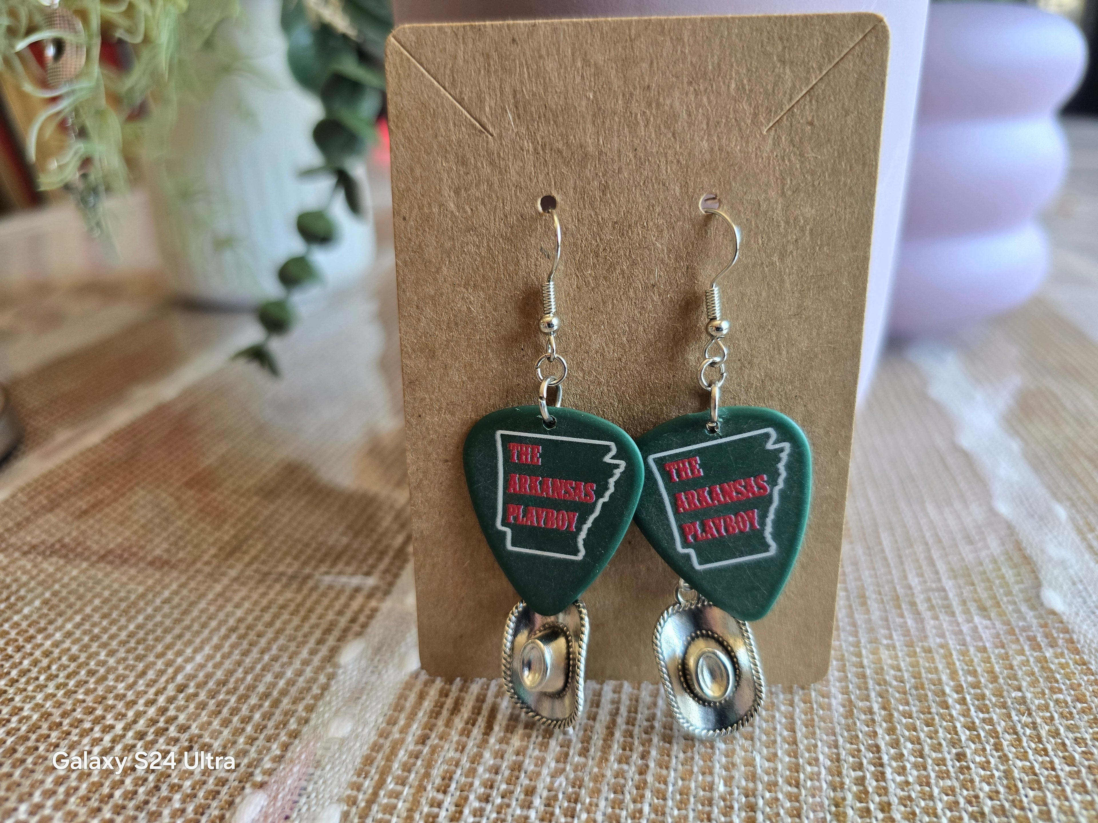 THE CAROLINA GREY BOYS EARRINGS PICKS USED ON TOUR