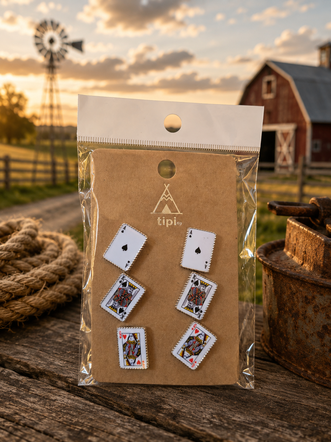 Card Studs