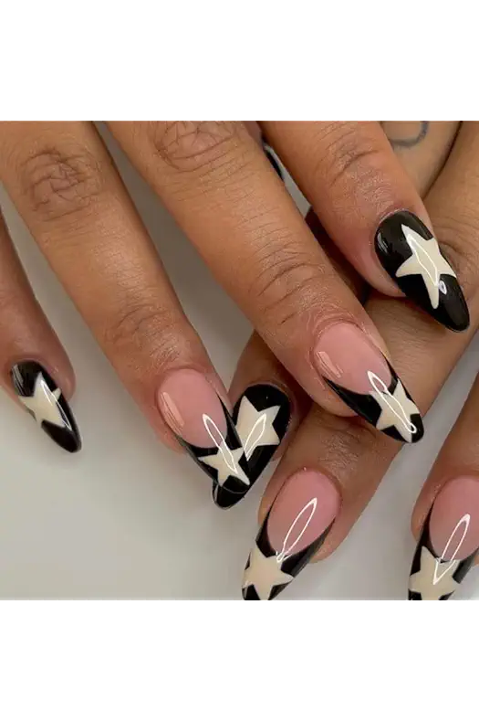 Star Glossy Press ons