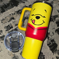Honey Bear 40oz Tumbler w/ Lid and Straw