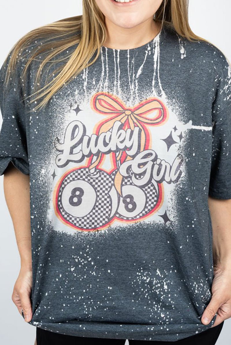 Lucky girl cherry 8 balls