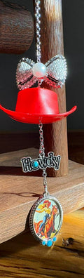 Howdy Car Charm