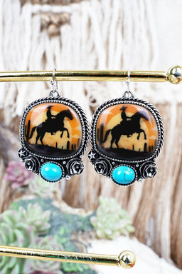 Lets ride Earrings