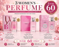 3 random Womens Perfume bundle