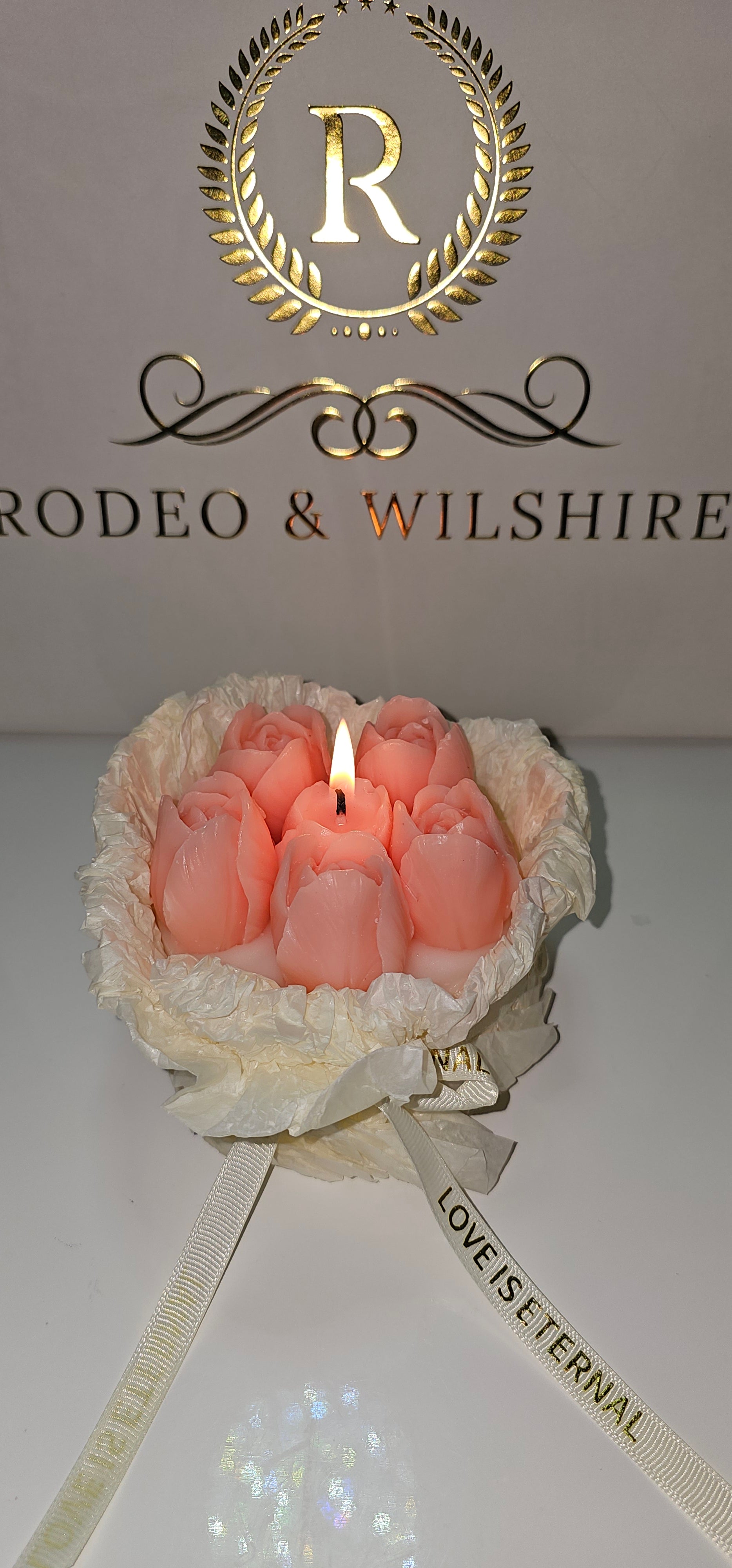 Rodeo Bouquet Floral Candle