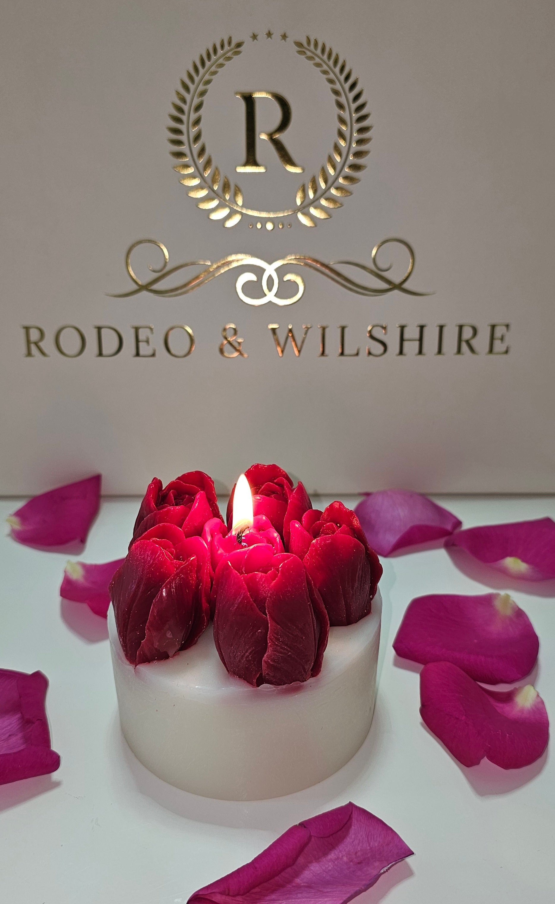 Rodeo Bouquet Floral Candle