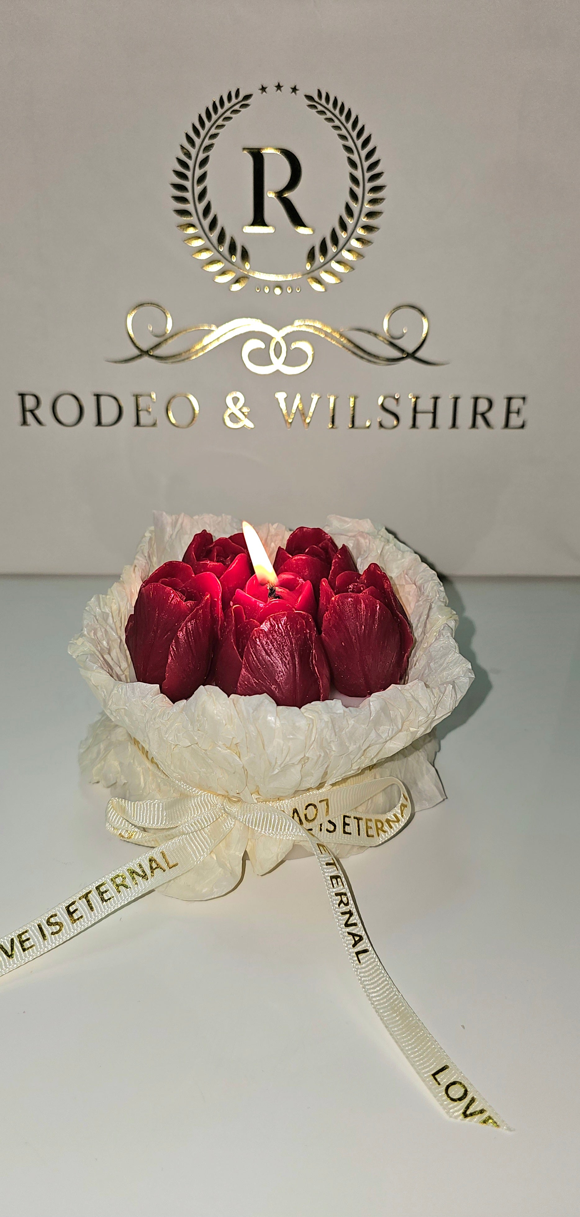 Rodeo Bouquet Floral Candle
