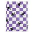 Spider Halloween Poly Mailers Size 10x13 Purple Check Shipping Bags