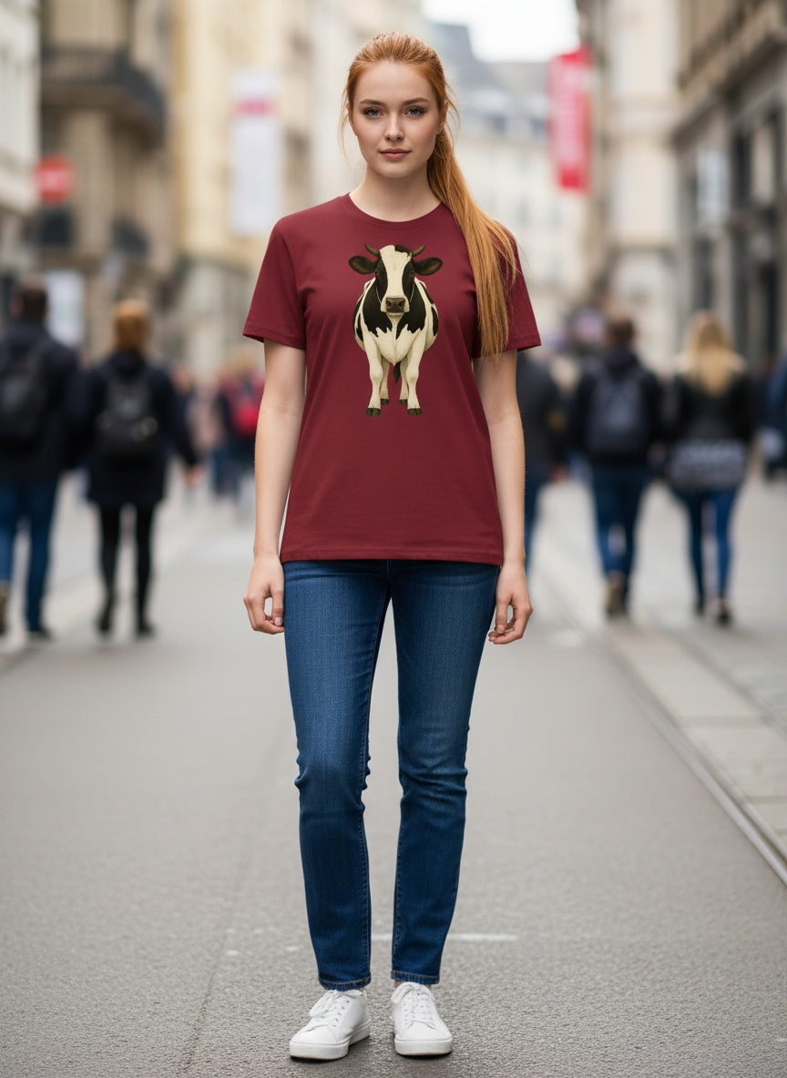 Organic Meadowstone Cow T-Shirt