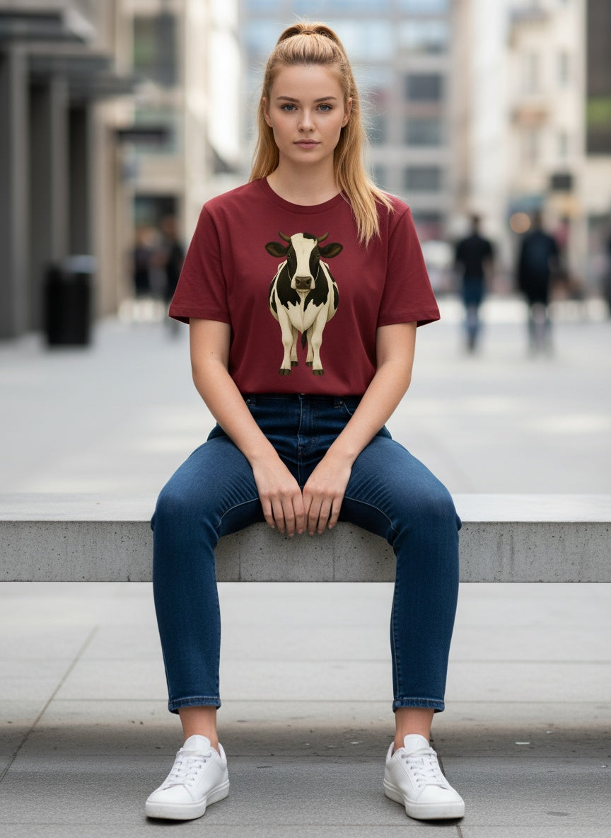 Organic Meadowstone Cow T-Shirt