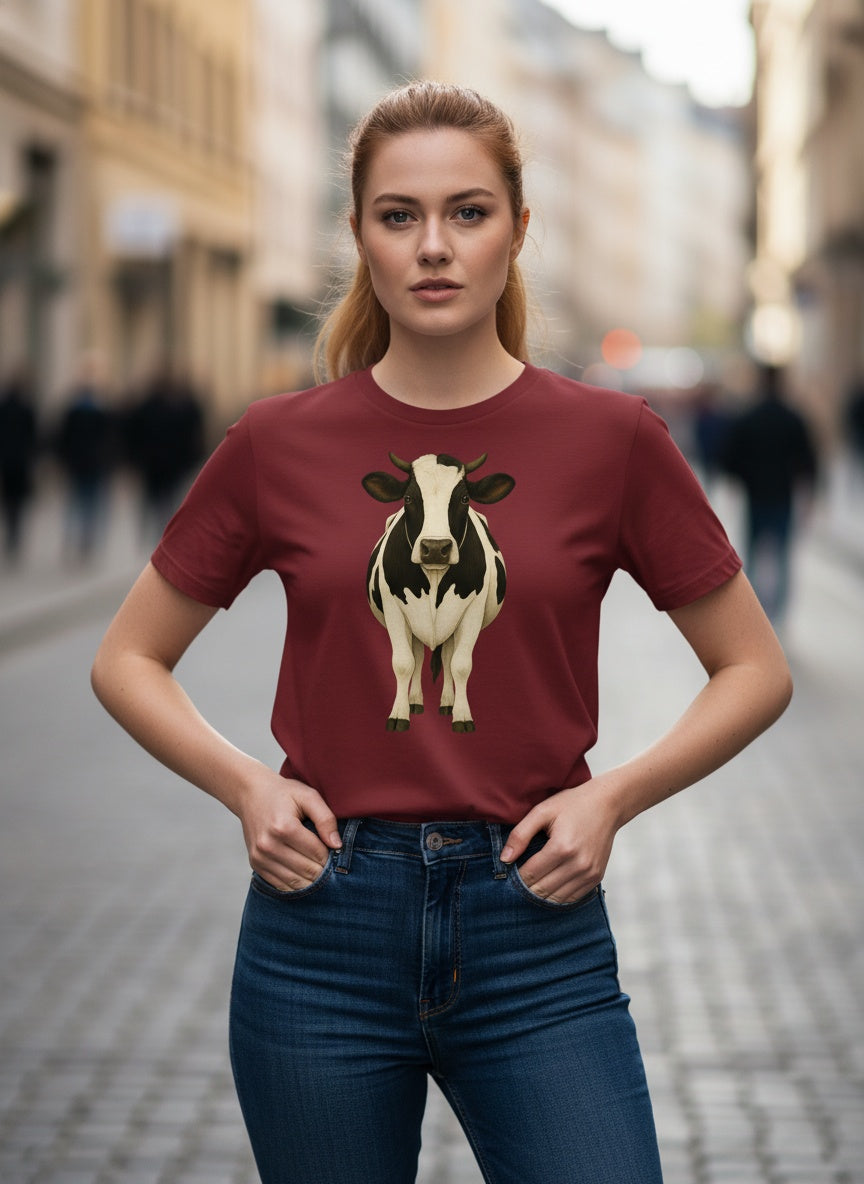 Organic Meadowstone Cow T-Shirt